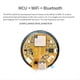 thumbnail image 4 of Placa de Desarrollo ESP32-C3 con Pantalla Táctil LCD Circular de 1,28 Pulgadas, Compatible con Módulo WiFi Bluetooth, Color Negro., 4 of 5
