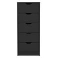 thumbnail image 4 of CoSoTower 5 Drawers Tall Dresser, Pull Out System -Black, 4 of 6