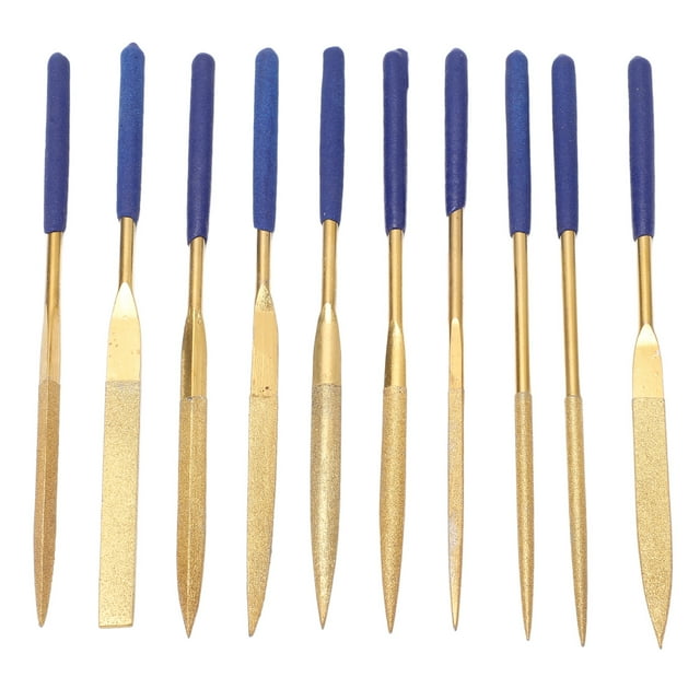 Plated Files, Needle File Set Wear Resistance For Metal For Most Hard Materials