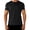 Black, variant on Men's Quick Dry Shirts Mesh Short Sleeve Athletic Lightweight Workout Performance Hiking Shirt with Reflective Strip Size 3XL White