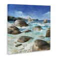 thumbnail image 2 of Stupell Industries Tropical Low Tide Rocks on Shore Canvas Art, 17 x 17, by Mauro Devereaux, 2 of 8