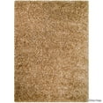 thumbnail image 2 of Allstar Beige Solid Thick Modern Shaggy Area Rug (7' x 10' 2"), 2 of 6