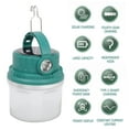 thumbnail image 6 of Camping Lantern, Solar Lanterns, Rechargeable Light Outdoor Waterproof Lanterns for Power Outages Hiking, Fishing, 6 of 8
