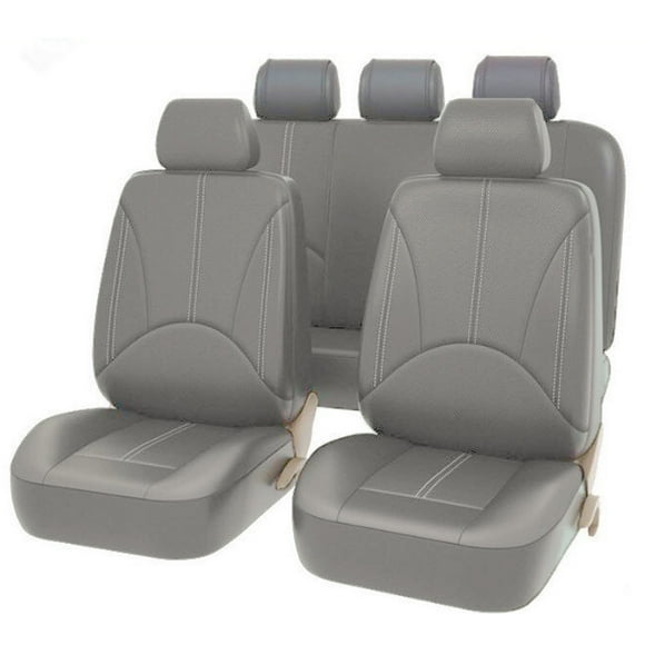 Universal Car PU Leather Front Car Seat Covers Fine Quality Back Bucket Car Seat Cover