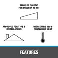 thumbnail image 4 of Oatey 14012 Clignotant de Toit 2 Po., 4 of 4