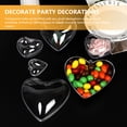 thumbnail image 5 of Gymnture 12pcs Clear Heart Shape Fillable Ornament Balls for Christmas, 5 of 10
