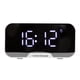 thumbnail image 4 of Altavoz con reloj Bluetooth multifuncional Bling Bling D-88 color blanco, 4 of 12