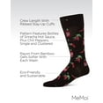thumbnail image 3 of MeMoi Hot Stuff Sriracha Bamboo Blend Men's Crew Socks - Mens - Male, 10-13, Black, 3 of 10