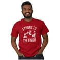 thumbnail image 3 of Strong To The Finish Popeye Bluto Men's Graphic T Shirt Tees Brisco Brands L, 3 of 6