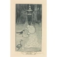 thumbnail image 3 of Heinrich Vogeler 11x14 Black Modern Framed Museum Art Print Titled - The Snake Bride (1894), 3 of 5