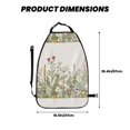 thumbnail image 5 of Zufioo Herbs and Wildflowers for Car Seat Kick-Proof Storage Pads 2 Pack, Anti-Stain Adjustable Car Seat Protectors for SUV, Jeep, Truck-One Size, 5 of 9
