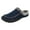 Blue, variant on Men's House Slipper Indoor Barefoot Furry Slip on Shoes for Home Bedroom Travel Yoga