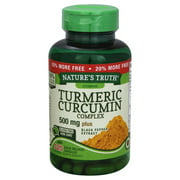 Nature's Truth Turmeric Curcumin Complex Capsules, 500 mg, 120 Count