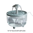 thumbnail image 3 of Rewenti Distributeur d'Eau pour Animaux, Filtre de Circulation Automatique, Distributeur d'Eau pour Animaux, Distributeur d'Eau Intelligent pour Animaux, Eau Courante, 3 of 5