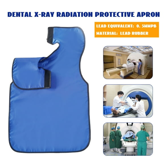 X-Ray Protection Lead Rubber 0.5MMPB Neck Collar Apron Radiation Shielding