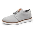 thumbnail image 3 of PLERISE Men's Lightweight Knit Sneakers Mesh Lace-Up Casual Walking Shoes Breathable Flexible Comfort for All-Day Wear, 3 of 9