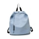thumbnail image 3 of Bolsa de gimnasio para natación, mochila deportiva, bolso de mano con compartimento para zapatos, ligera, informal Azul cielo, 3 of 9