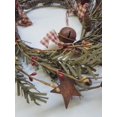 thumbnail image 2 of Rustic Holiday Pine Wreath 12", 2 of 4