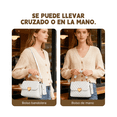 thumbnail image 3 of Bolso De Mano Con Un Solo Hombro Moda Y Elegante Para Mujer Xtellar blanco, 3 of 3