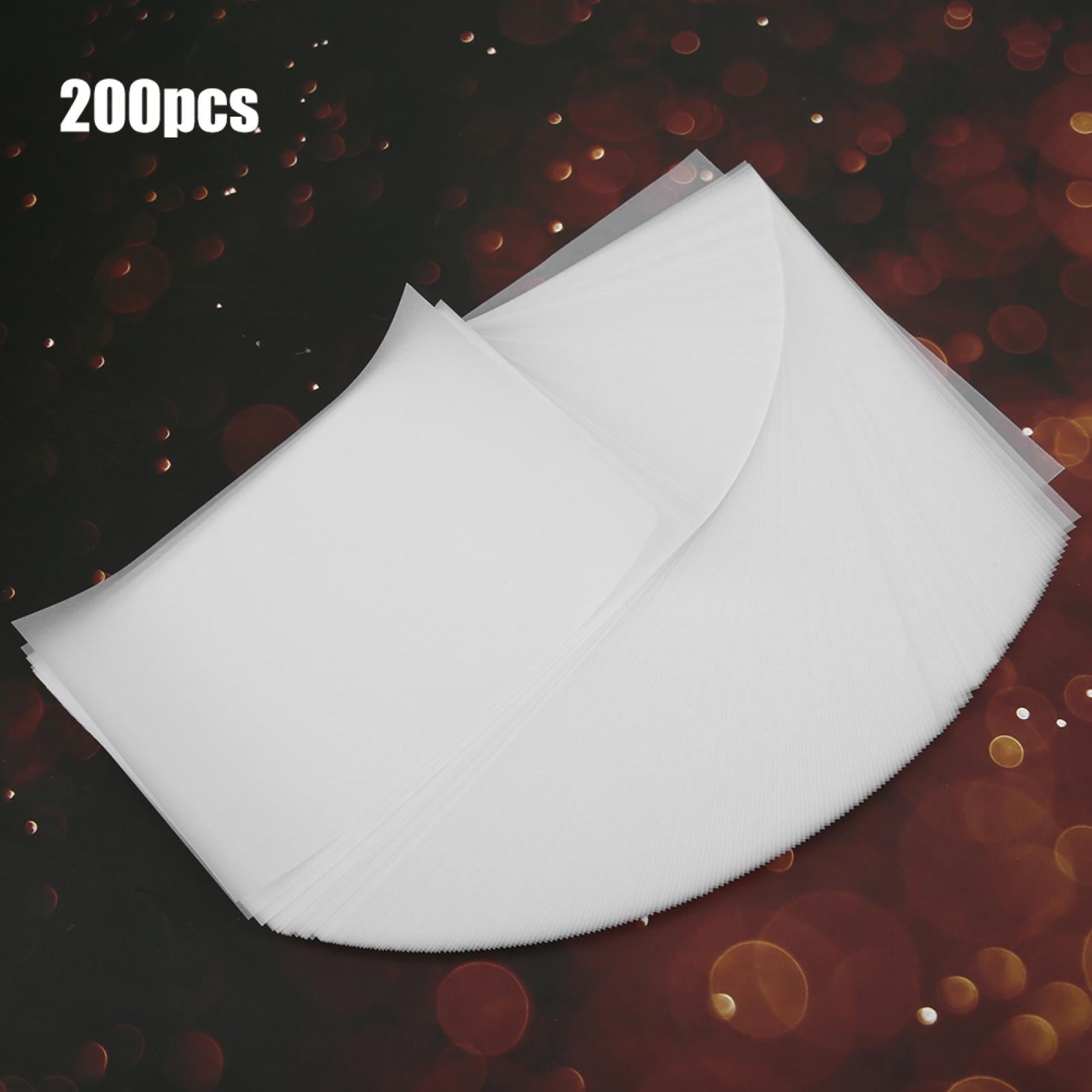 Haofy Tracing Paper,Tracer Paper,200 Pcs Vegetable Parchment Half