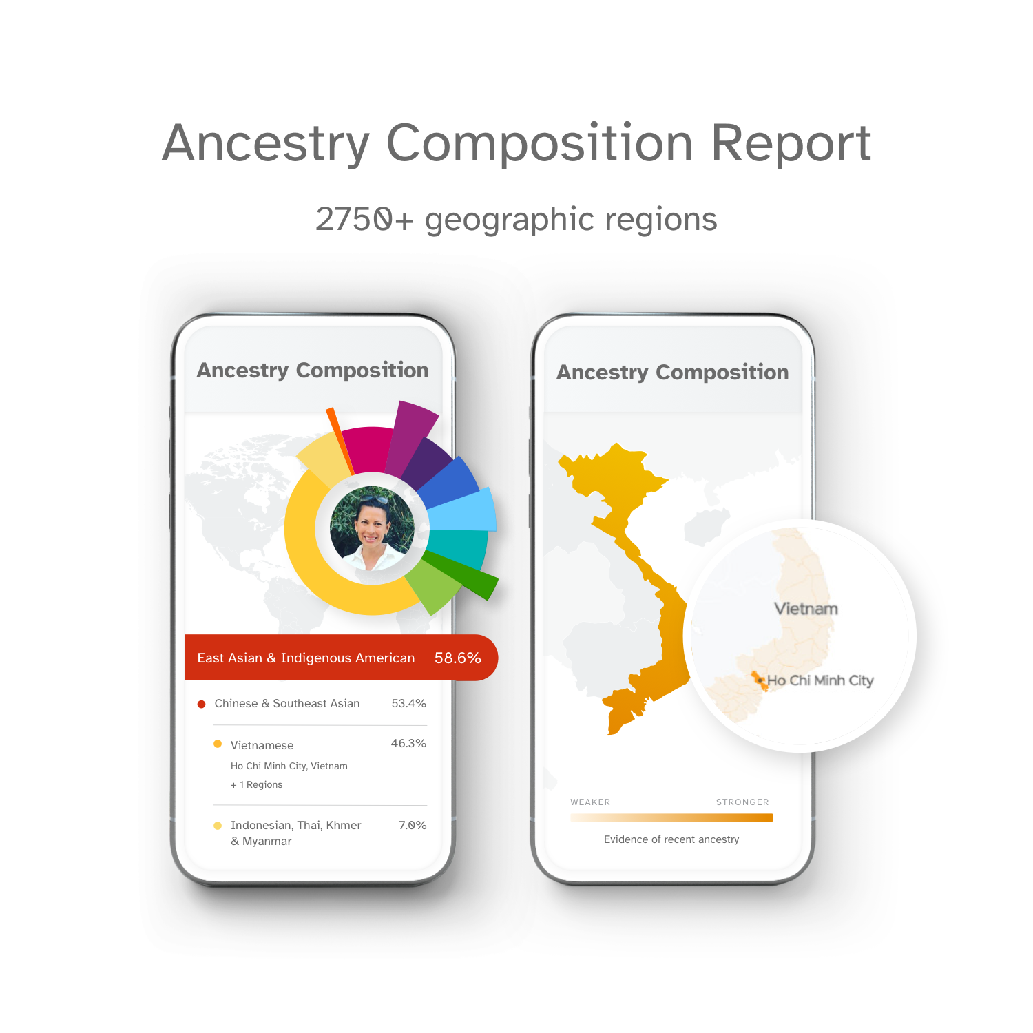 23andMe Ancestry Service - DNA Test Kit with 3000+ Geographic Regions, Family Tree & Trait Reports - image 2 of 8