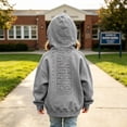 thumbnail image 2 of Vividxx Hoodies For Girls Kids Letter Print Long Sleeve Pullover Casual Hooded Sweatshirts Soft Outerwear Comfortable 2-3 Years, 2 of 5