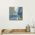 thumbnail image 5 of Luxe Metal Art 'Blue And Green Garden VI' by Lisa Audit, Metal Wall Art, 12"x12", 5 of 9