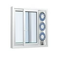thumbnail image 2 of Bionaire® Thin Window Fan with Comfort Control Manual Thermostat, 2 of 6