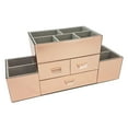 thumbnail image 3 of OnDisplay Amara Tiered 3 Drawer Mirrored Makeup/Jewelry Organizer, 3 of 4