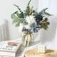 thumbnail image 5 of Arreglo de flores artificiales CEWOR, flores falsas con jarrón, 5 of 7