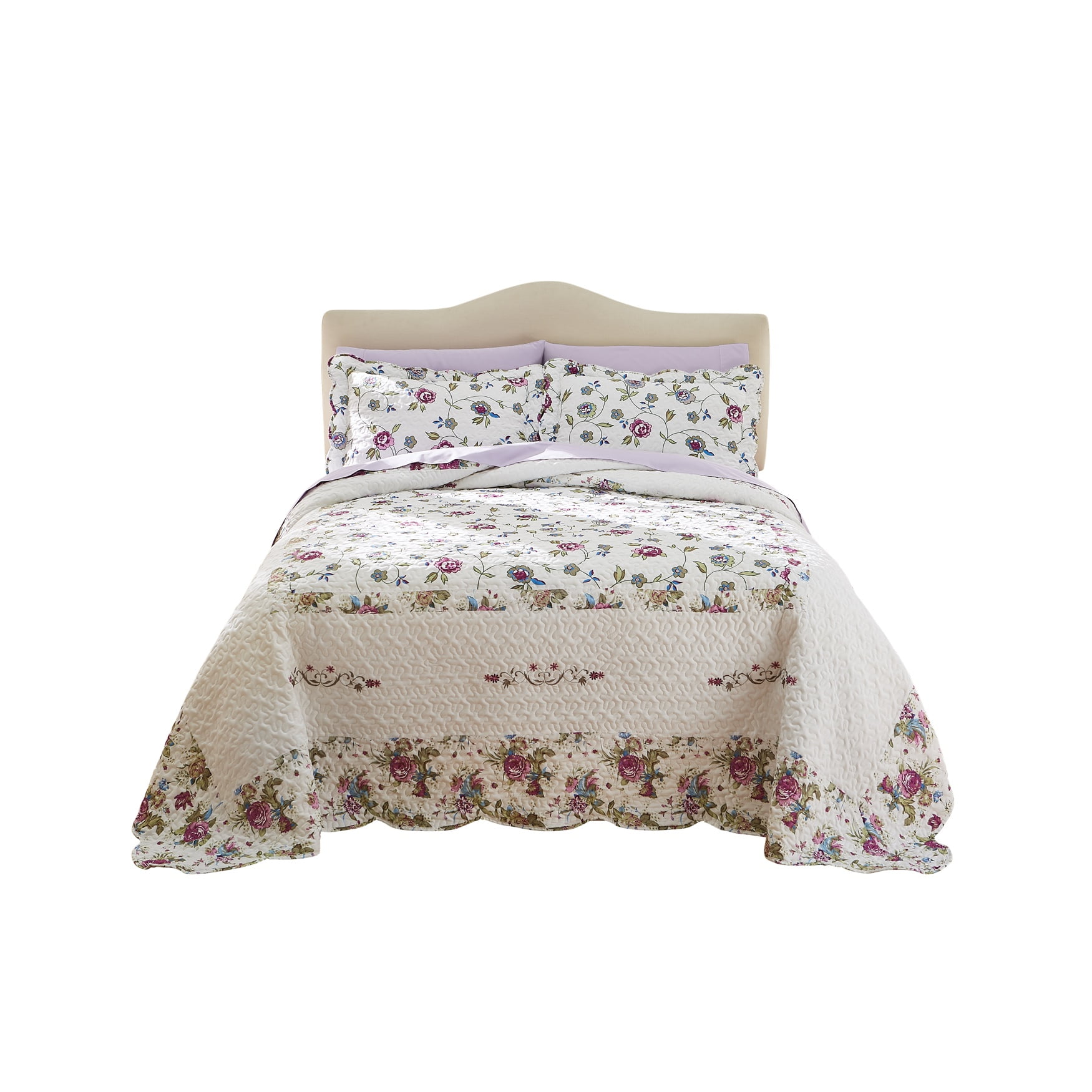 vue signature plush decor charlotte faux fur coverlet collection