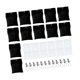thumbnail image 5 of 12 pesas para cortinas de exterior resistentes y profesionales con abrazaderas. Negro, 5 of 9
