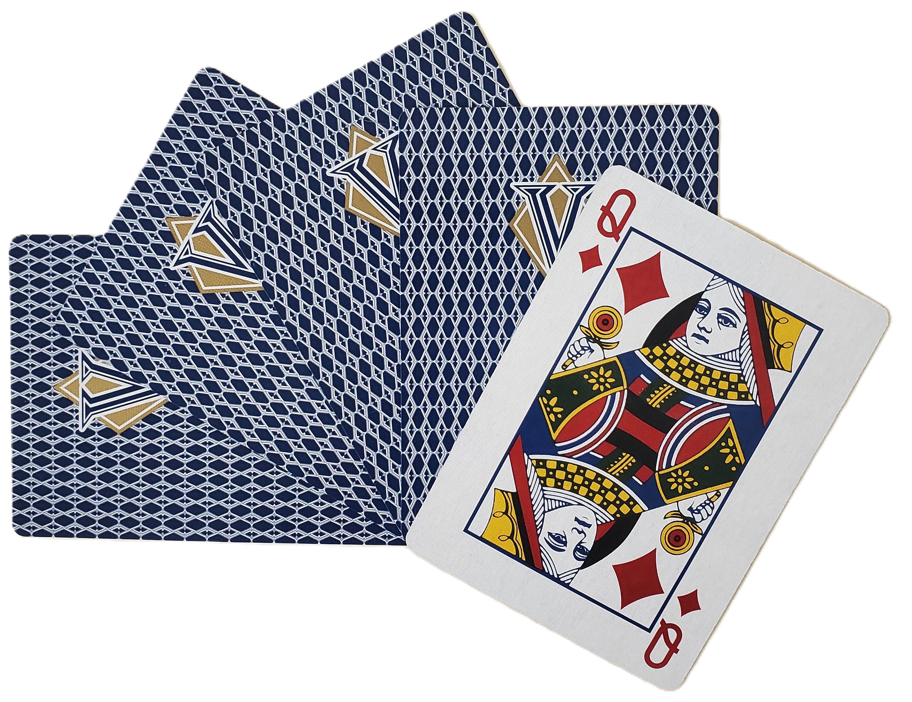 2 Decks Of Cards & 4 Dice Set - Poker Dice & Playing Cards For Travel, Parties, Family Game Night