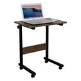 thumbnail image 1 of Bureau Debout Mobile Portable, Bureau pour Ordinateur Portable à Hauteur Réglable pour Chevet, Canapé, Poste de Travail Roulant avec Roulettes Verrouillables, 1 of 7