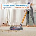 thumbnail image 4 of Torque Drive Floor Nozzle Compatible For V11v15v10v8v7 Vacuum Cleaners,anti- Brush, Adjustable Sucti, 4 of 5
