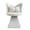 White, variant on Leumius Vanity Chair,Swivel Accent Chair,Velvet Makeup Stool Dining Chairs with 360° Rotation for Bedroom/Dressing Table,White