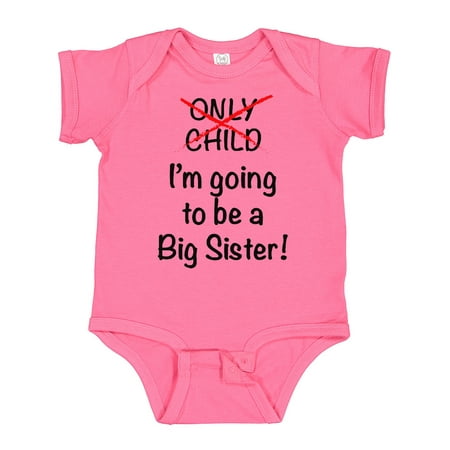 

Inktastic I m Going to Be a Big Sister! Gift Baby Girl Bodysuit