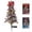 A, variant on Solar Lights Outdoor Waterproof Artificial Cedar Tree Stakes Multipack Solar Powered Outdoor Lights Summer Fall Yard Garden Lawn Walkway Pathway Landscape Lamp，A