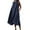 Navy, variant on Cotton Linen Dresses for Women 2026 Sleeveless Round Neck Midi Dress Flowy Solid Color Beach Dresses Summer Casual A-Line Dress