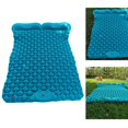 thumbnail image 3 of Almohadilla para dormir doble para acampar, cojín para cama, colchón y alfombrilla con luz de aire para 2 personas para caminatas, viajes en automóvil - Azul Pavo Real Azul eléctrico Baoblaze Cojín para dormir doble, 3 of 8