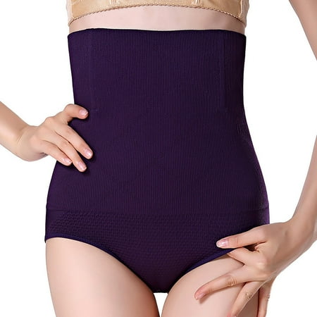 WMTBSRSW Tummy Control Shapewear Panties for Women High Waisted Body Shaper Slimming Shapewear Panty Comfy Seamless Plus Size Underwear Thongs