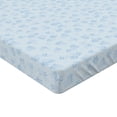 thumbnail image 4 of Ambesonne Botanical Fitted Sheet, Summer Sky Minimalist, California King, Soft Blue and Deep Sky Blue, 4 of 5
