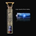 thumbnail image 3 of Máquina De Corte De Pelo, Cortadora De Pelo Eléctrica Con Carga USB Con Diseño De Dragón Grabado, Funcionamiento Silencioso Para Hombre, 3 of 7