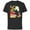 Black, variant on Lucasfilm Indiana Jones and the Dial of Destiny ‘60s Whip - Short Sleeve Cotton T-Shirt for Adults - Customized-Black