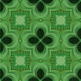 thumbnail image 1 of Ahgly Company Machine Washable Indoor Square Transitional Deep Emerald Green Area Rugs, 4' Square, 1 of 7