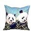 thumbnail image 3 of Betsy Drake NC927 18 x 18 Po Pandas Sans Coussin de Cordon, 3 of 4