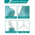 thumbnail image 3 of CL.HPAHKL Female Mannequin Torso Manikin Dress Form 49.6-63.4 Inch Height Adjustable Female Dress Model Display Torso Body Tripod Stand Clothing Forms,Green, 3 of 7