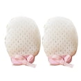 thumbnail image 1 of Dsseng 1 Pair Adjustable Drawstring Newborn Baby Cotton Mittens Anti Scratch Gloves, 1 of 7