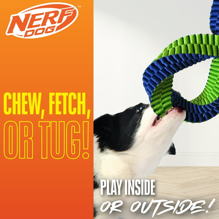 Nerf Dog Infinity Tuff Tug Toy, Braided Nylon photo 3