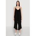 thumbnail image 2 of Womens Cropped Wide Leg Jumpsuit, 2 of 4
